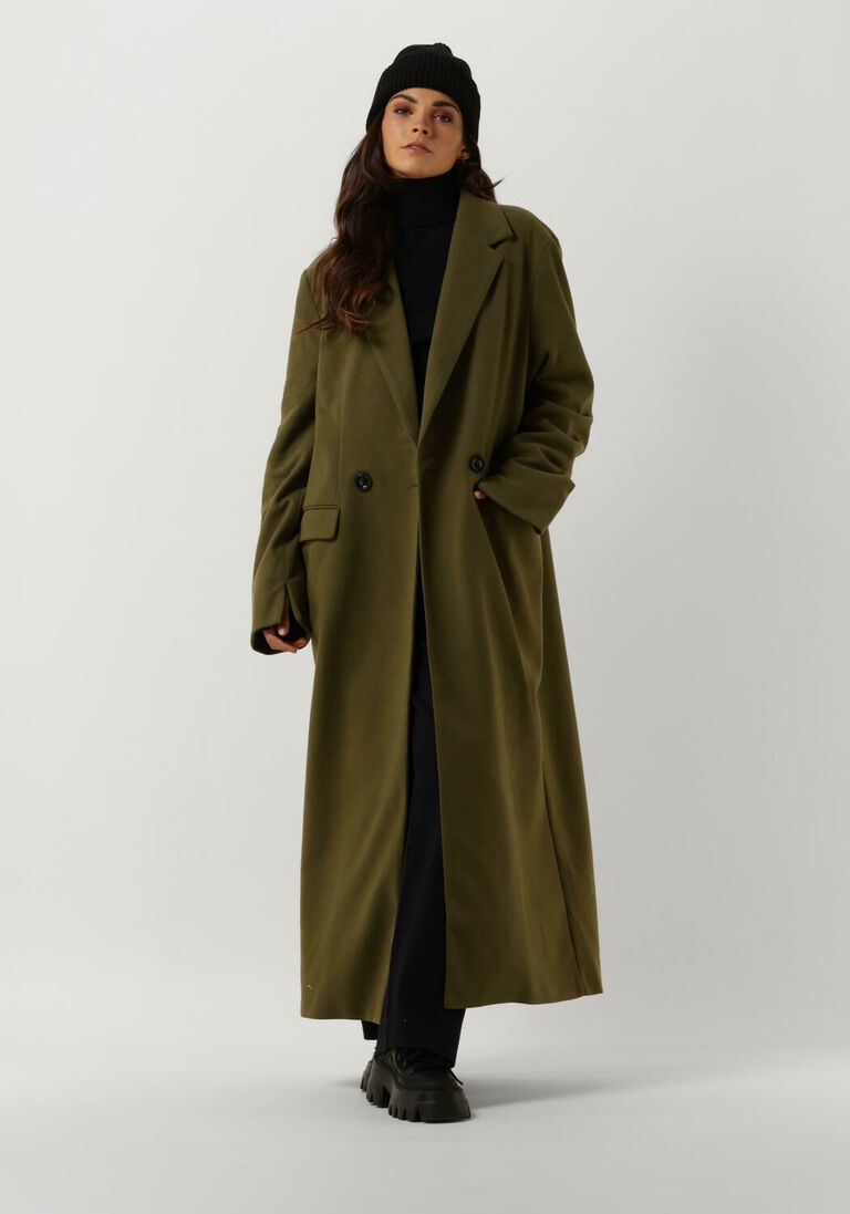 khaki penn & ink mäntel coat