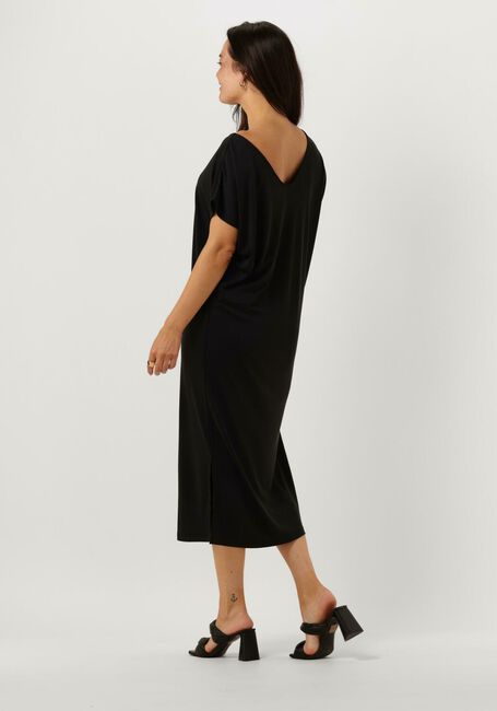 Schwarze MINUS Midikleid OPHELIA BOAT NECK SHORT SLEEVE MIDI MODAL DRESS - large