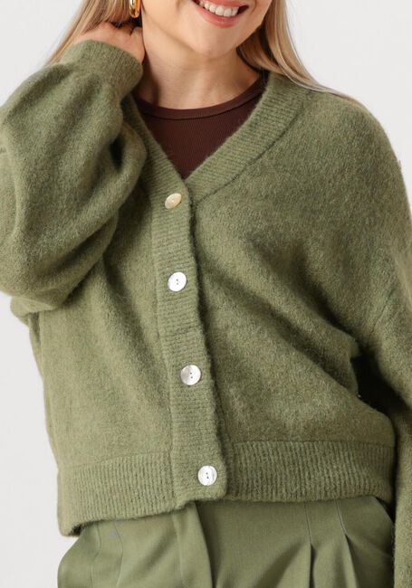 Grüne MSCH COPENHAGEN Strickjacke MSCHPETRINELLE HOPE CARDIGAN - large