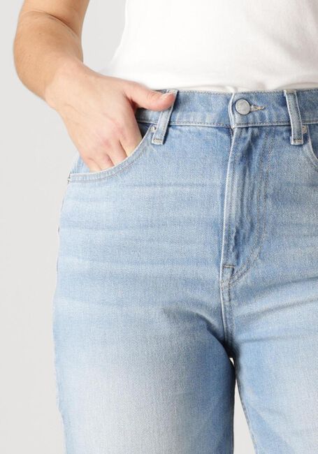 Hellblau TOMMY JEANS Straight leg jeans LAYLA HR SLIM STRAIGHT CH0115 - large