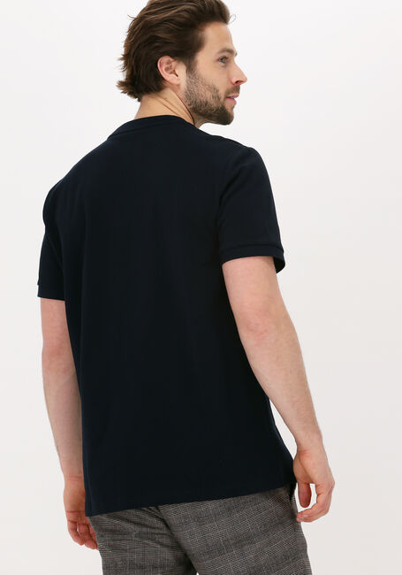 Dunkelblau FRED PERRY T-shirt POCKET DETAIL PIQUE SHIRT - large
