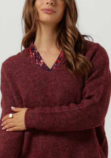 Rote MOS MOSH Pullover THORA V-NECK KNIT - large