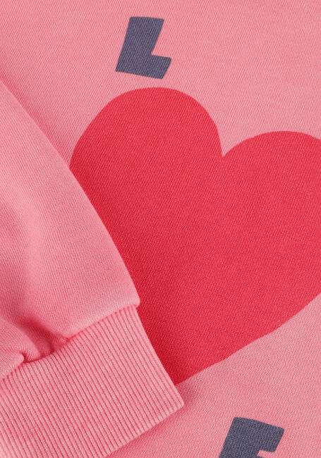 Rosane Jelly Mallow Sweatshirt LOVE PIGMENT HOODIE - large