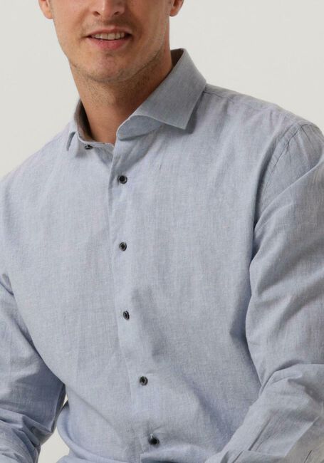 Hellblau PROFUOMO Klassisches Oberhemd SHIRT CUTAWAY SC COTTON LINNEN - large