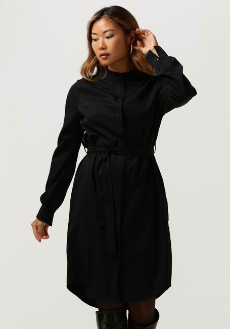 Schwarze ANOTHER LABEL Minikleid DALYCE DRESS L/S - large