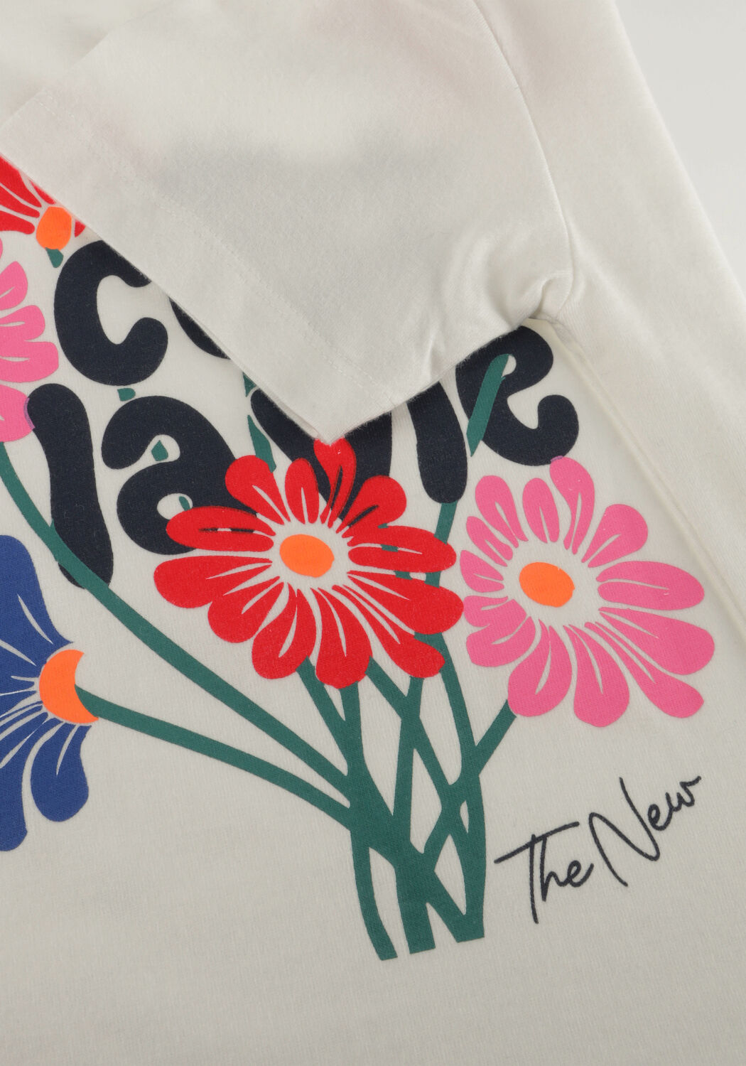 Nicht-gerade weiss THE NEW T-shirt TNSANDRA - large