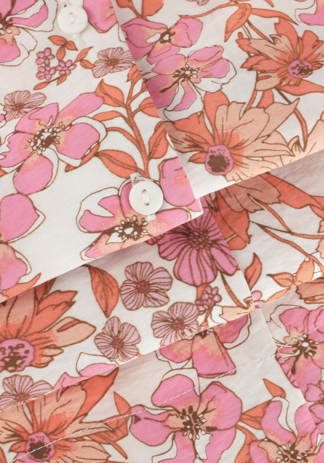 Hell-Pink MSCH COPENHAGEN Bluse MSCHADANAYA LADONNA 2/4 SHIRT - large