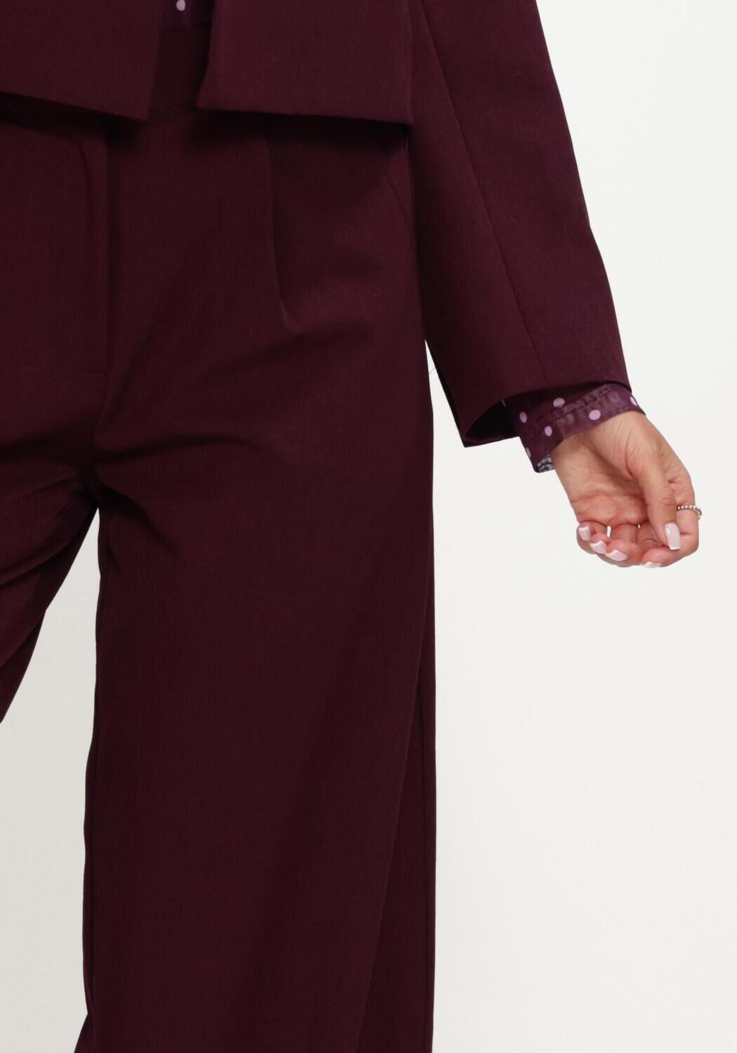 Bordeaux YDENCE Weite Hose PANTS BLYTHE - large
