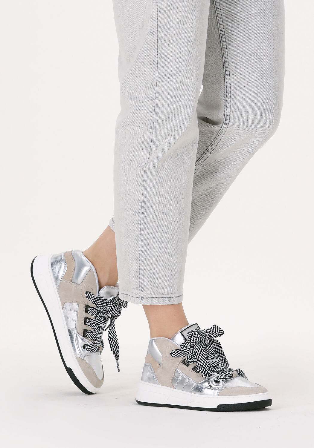 Silberne TORAL Sneaker High NICK - large