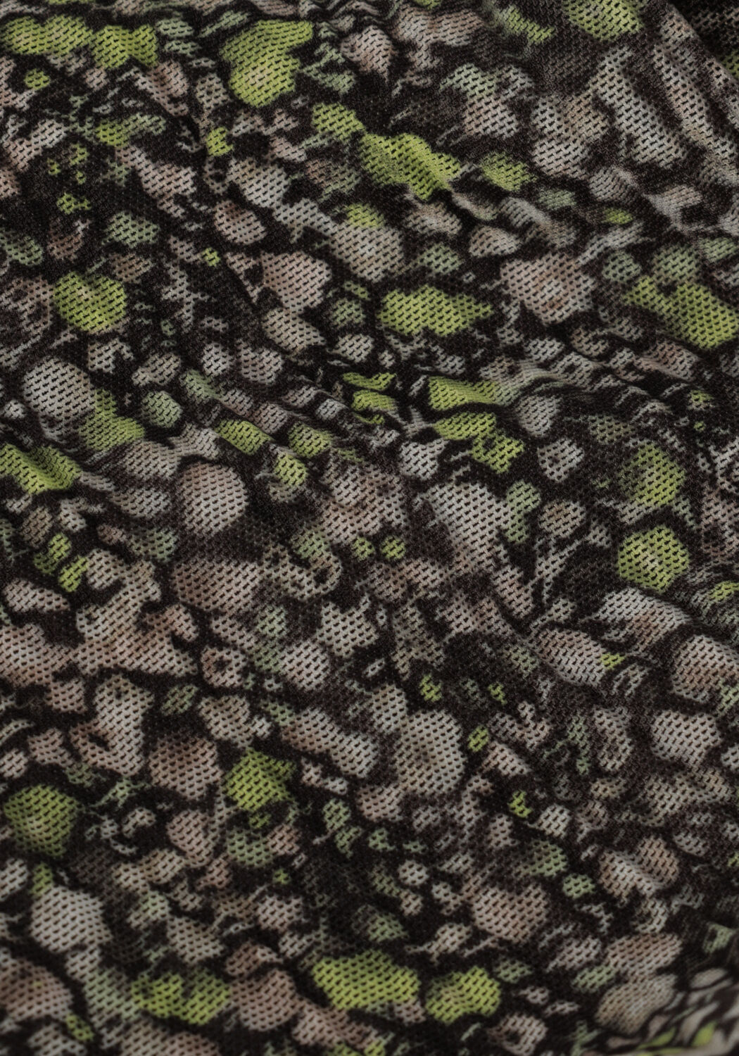 Minze CATWALK JUNKIE Midikleid DR MOSS FLOWERS MESH - large