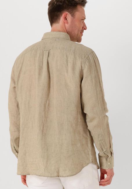 Beige TOMMY HILFIGER Casual-Oberhemd PIGMENT DYED LI SOLID RF SHIRT - large