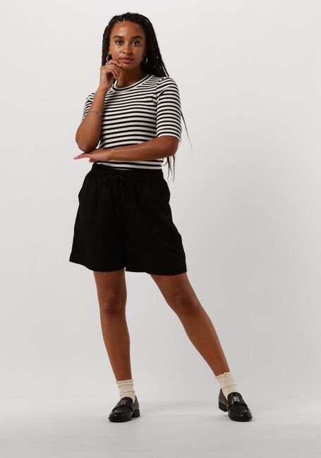 Schwarze INWEAR Top DAGNAIW STRIPED T-SHIRT - large