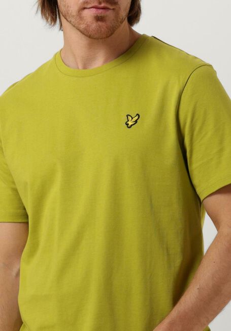 Grüne LYLE & SCOTT T-shirt PLAIN T-SHIRT - large