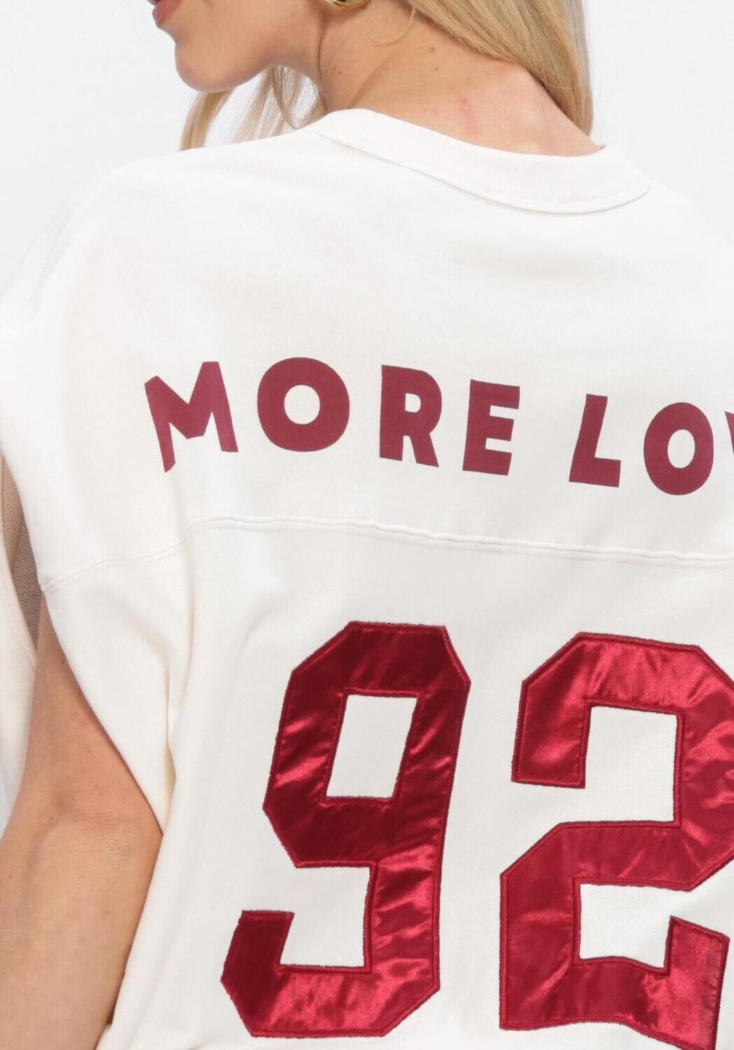 Wei&szlig;e CATWALK JUNKIE Pullover & Cardigans SLEEVELESS GRAPHIC SWEATER - large