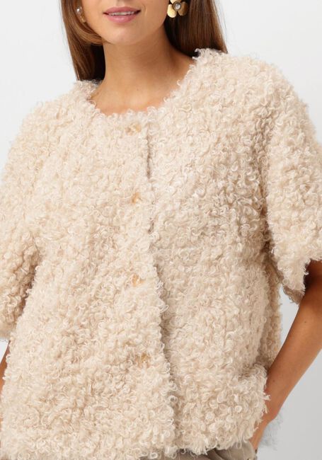 Weiße SUMMUM Gilet JACKET FAUX FUR - large