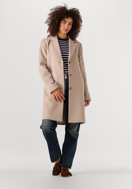 Beige SELECTED WOMEN Mäntel SLFSASJA LANO COAT - large
