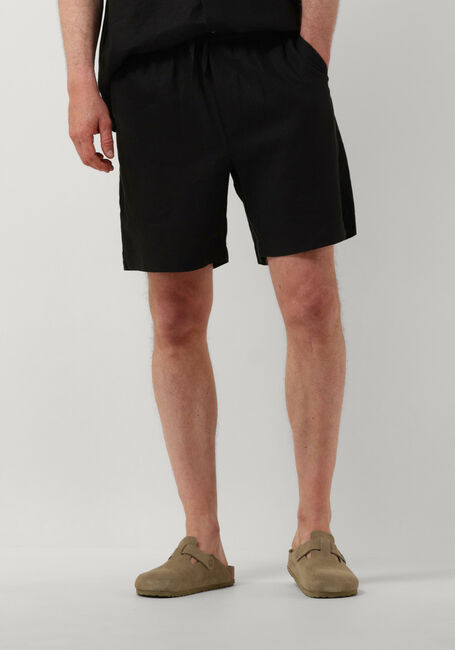 Schwarze WOODBIRD Kurze Hose WBBOMMY LINEN SHORTS - large