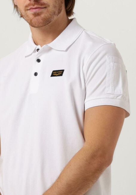 Weiße PME LEGEND Polo-Shirt TRACKWAY POLO - large