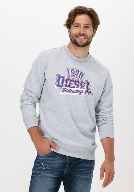Graue DIESEL Sweatshirt S-GIRK-K22 - large