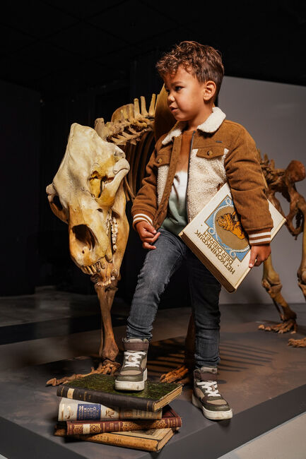 Mehrfarbige/Bunte KOKO NOKO Teddy-Jacke O56898 - large