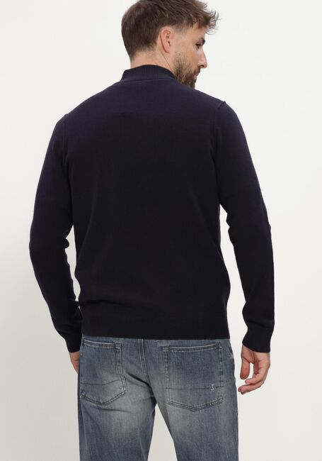 Dunkelblau BUTCHER OF BLUE Pullover CLIFDEN HALFZIP - large