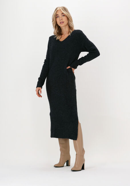 Graue SIMPLE Midikleid JESS - large