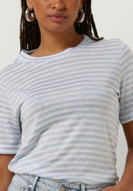 Hellblau MY ESSENTIAL WARDROBE T-shirt LISAMW STRIPED TEE - large
