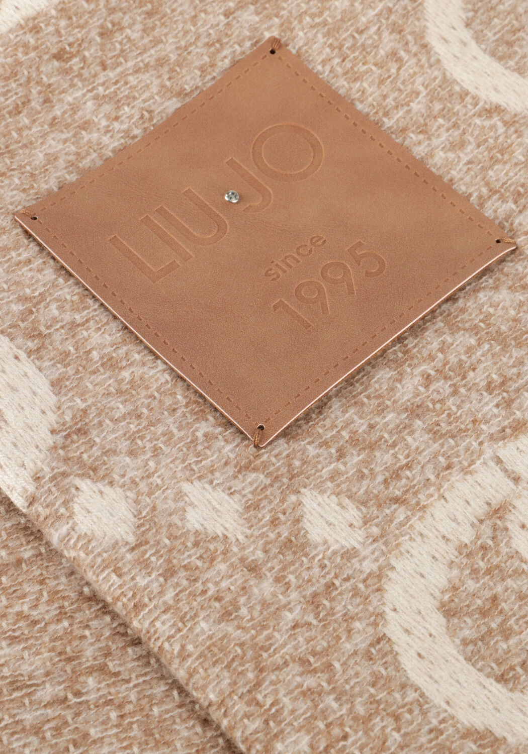 Beige LIU JO Schal STOLA MAXI OVAL - large