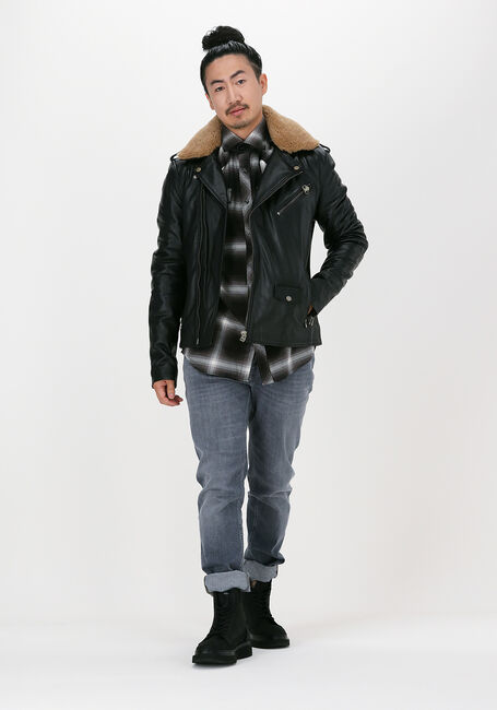 Graue G-STAR RAW Casual-Oberhemd C841 HERITAGE HB FLANNEL CHECK - large