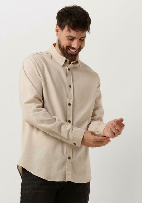 Sand ANERKJENDT Casual-Oberhemd AKLEIF L/S COT/LINEN SHIRT - large