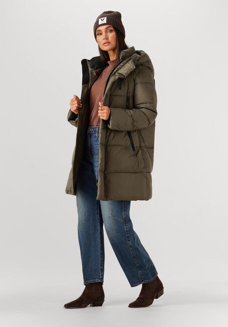 Grüne WITHBLACK Wattierte Jack WBLABBY 3/4 PUFFER JACKET - large