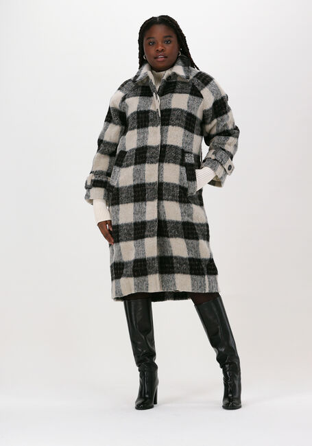 Beige CO'COUTURE Mäntel ESME OVERSIZE CHECK COAT - large