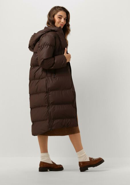 Braune NEO NOIR Wattierte Jack VIVIANA C PUFFER JACKET - large