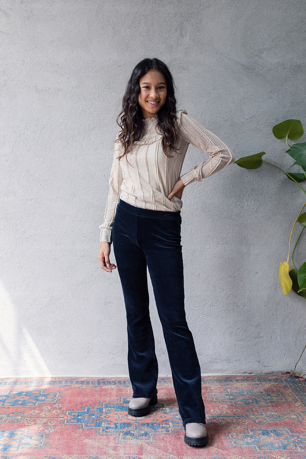 Beige LOOXS Blusen 2233-5179 - large