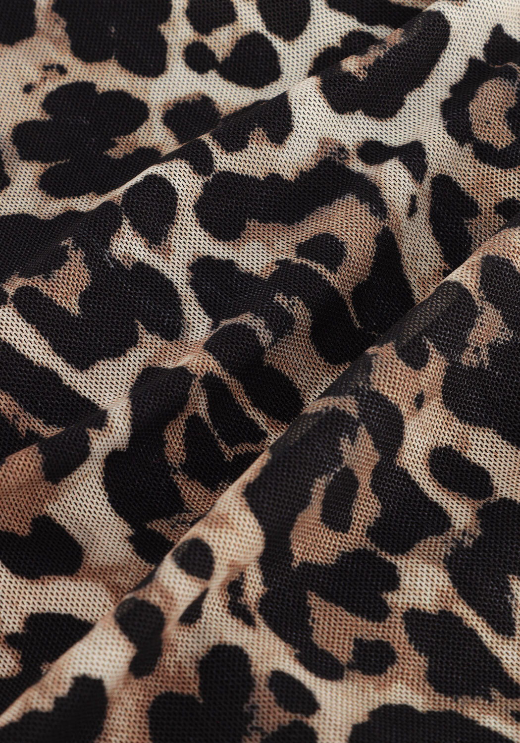 Braune NOTRE-V Maxikleid NV-GLENYS LEO MESH JURK - large