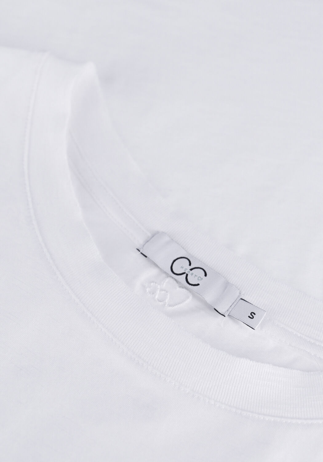 Wei&szlig;e CC HEART T-shirt BASIC T-SHIRT - large