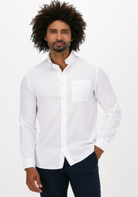 Weiße SELECTED HOMME Casual-Oberhemd REGRICK-SOFT SHIRT - large