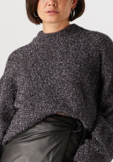 Graue SECOND FEMALE Pullover LAMILLA KNIT O-NECK - large