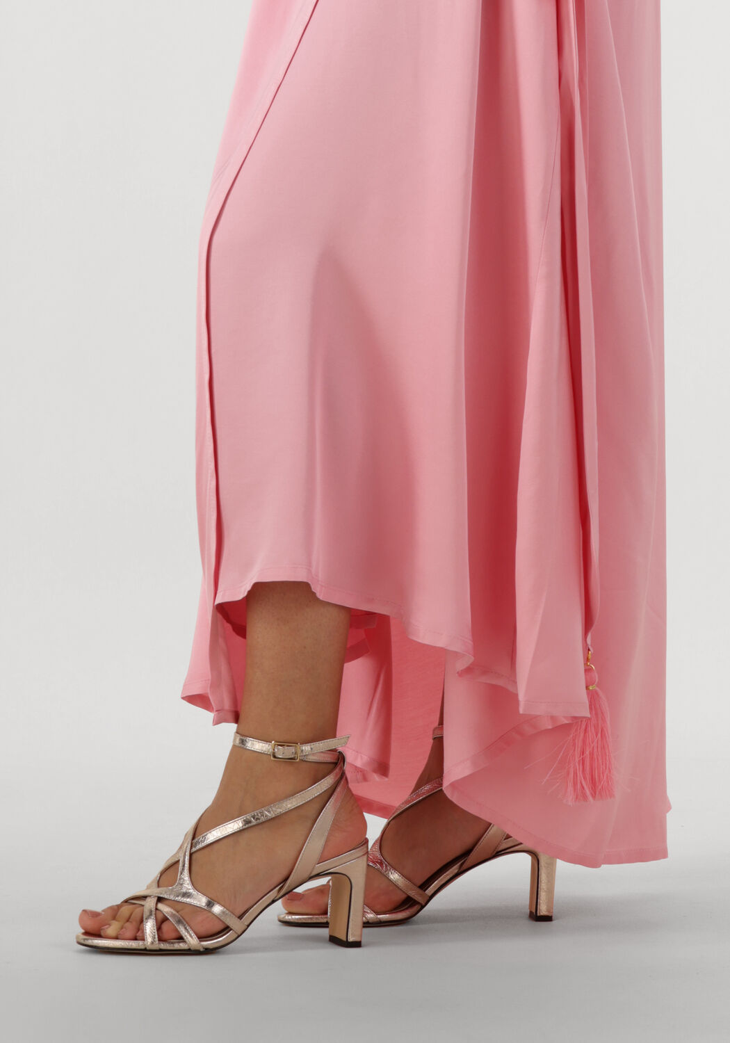 Wei&szlig;e NOTRE-V Sandaletten mit Absatz 42527 - large