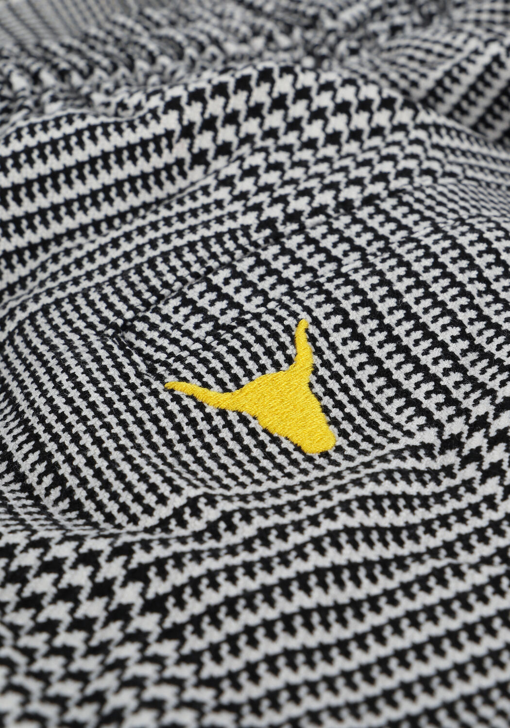 Schwarze ALIX THE LABEL Hose CHECK PANTS - large