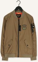 Beige PME LEGEND Jack BOMBER JACKET GLAZER FLIGHTER Beige PME LEGEND Jack BOMBER JACKET GLAZER FLIGHTER - medium
