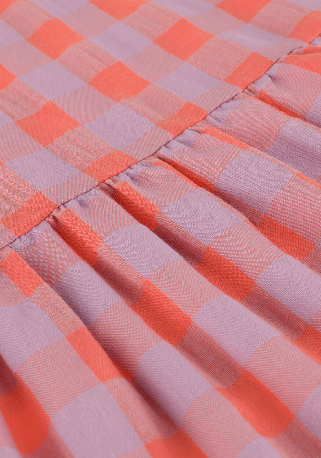 Mehrfarbige/Bunte PETIT BLUSH Minikleid JULIE DRESS CHECK - large