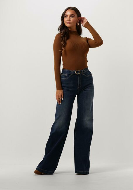 Dunkelblau TWINSET MILANO Wide jeans 15458238-CPC - large