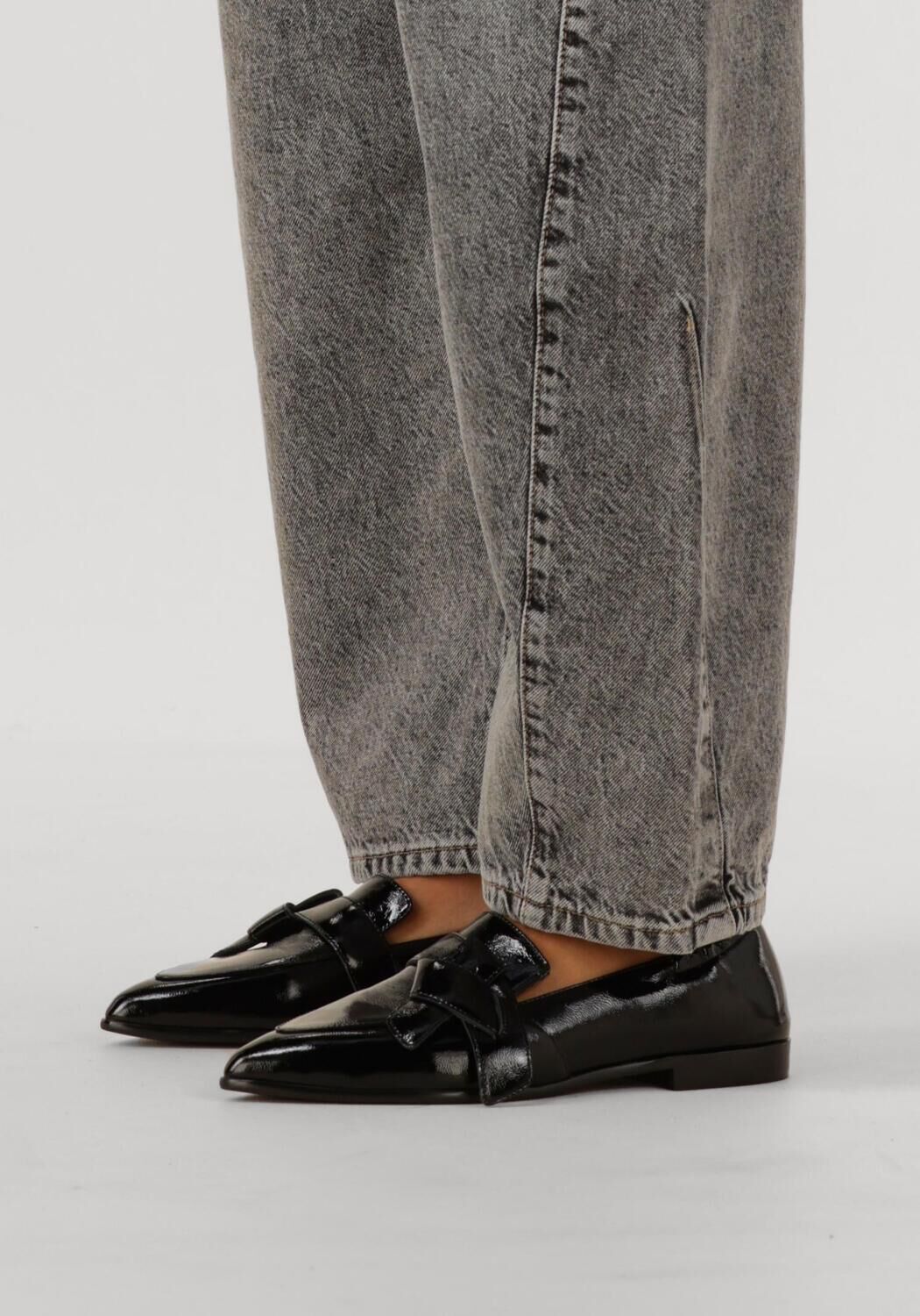 Schwarze NOTRE-V Loafer 5672 - large