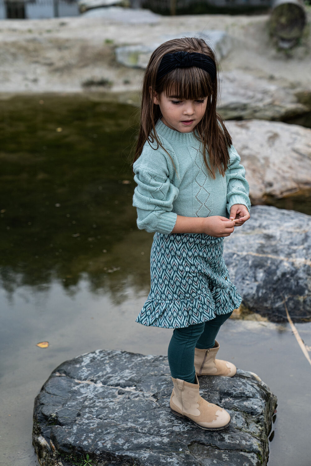 Gr&uuml;ne KOKO NOKO Minirock Q52964 - large