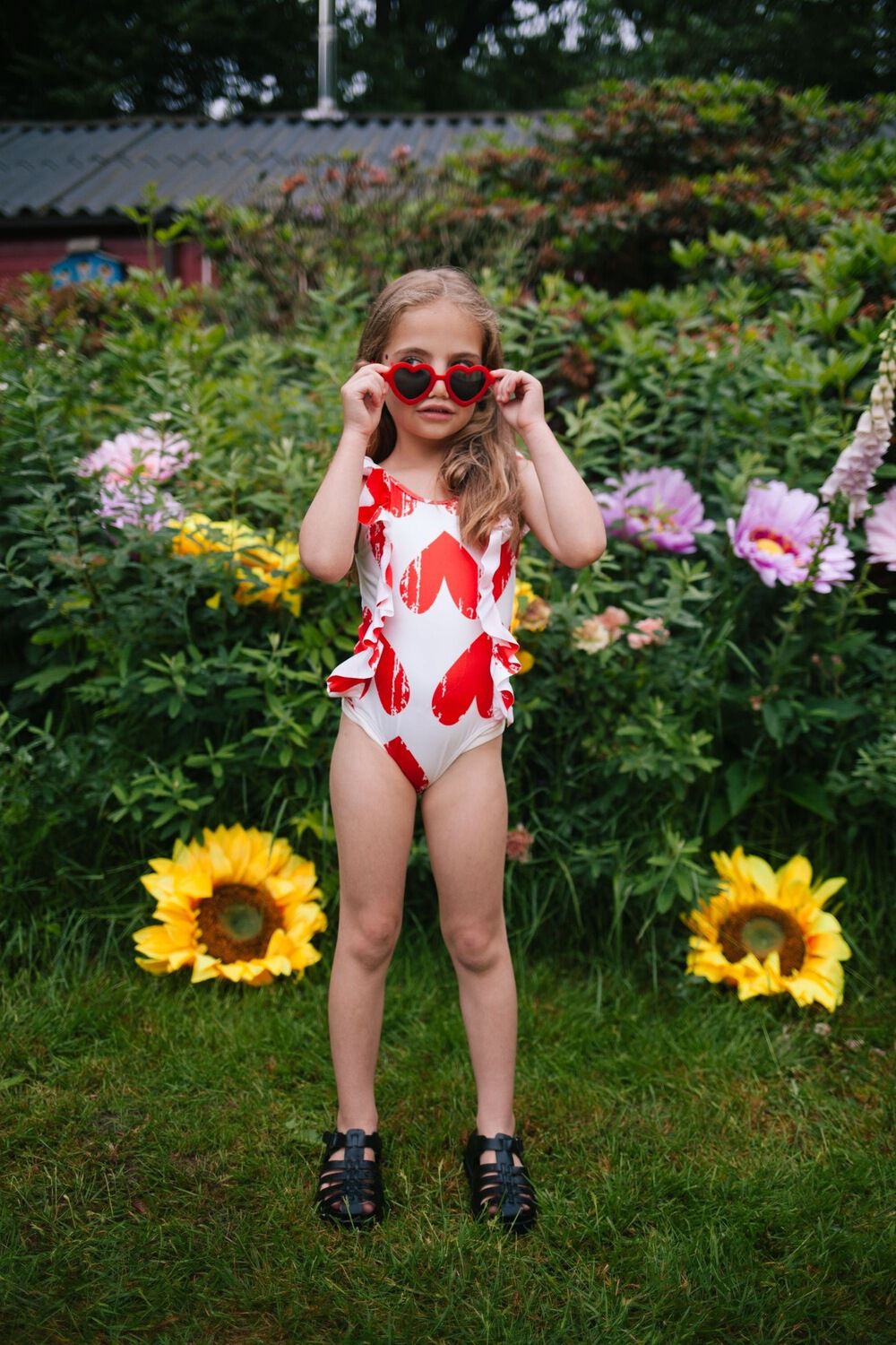 Rote DAILY BRAT Badeanz&uuml;ge ADORE SWIMSUIT - large