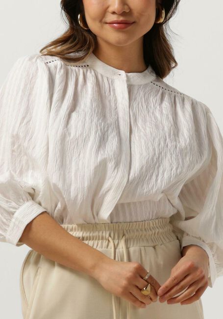 Ecru SIMPLE Blusen WV-VIS-STRUC-24-1 - large