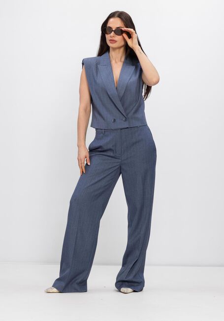 Blaue DANTE6 Hose ALAIN PINSTRIPE SMART PANTS - large