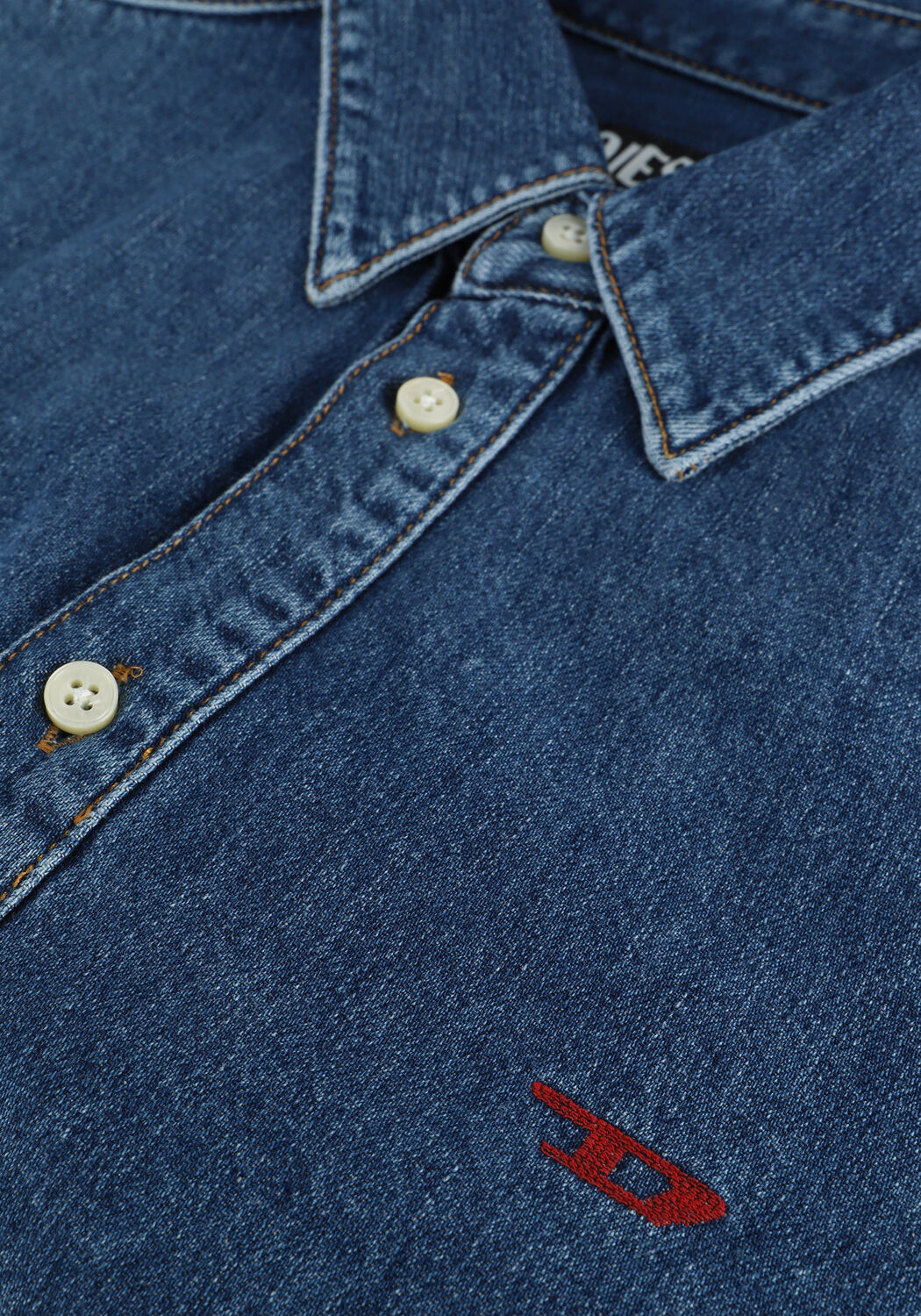 Dunkelblau DIESEL Casual-Oberhemd D-SIMPLY - large