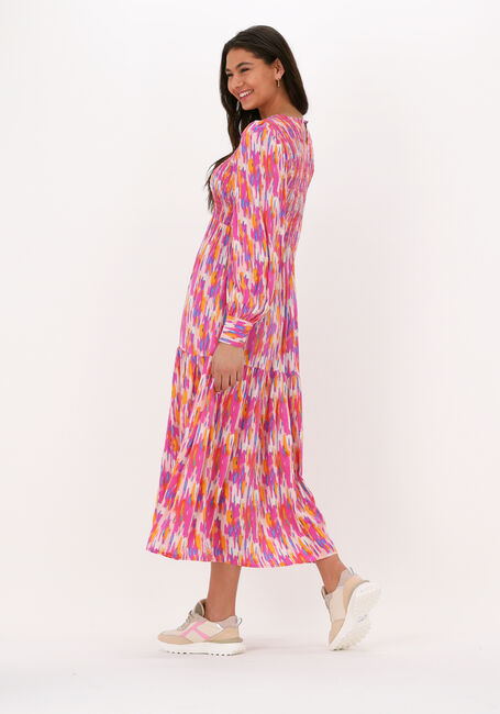 Mehrfarbige/Bunte Y.A.S. Midikleid YASLIANA LS LONG DRESS S. - large